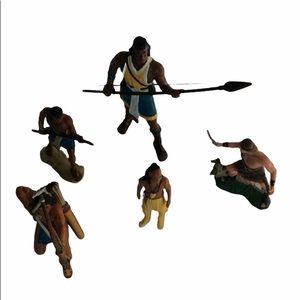 LDD Ammon native stripling warrior figures Vintage